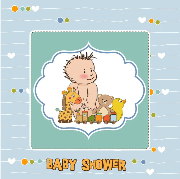 Baby shower — Stock Vector