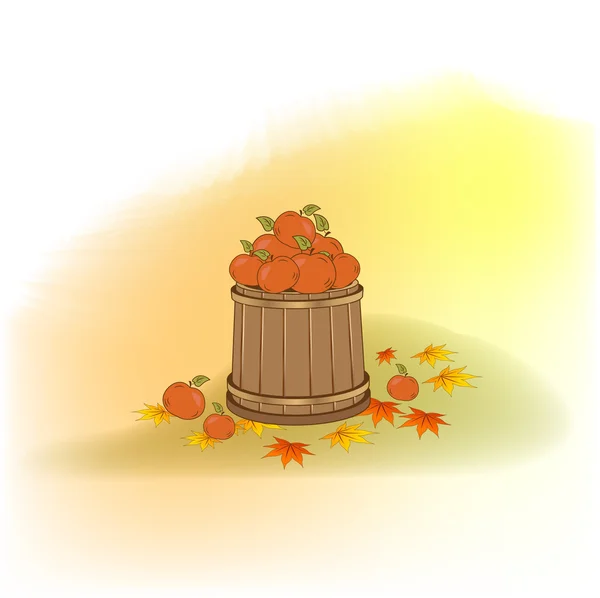 Autumn background — Stock Vector