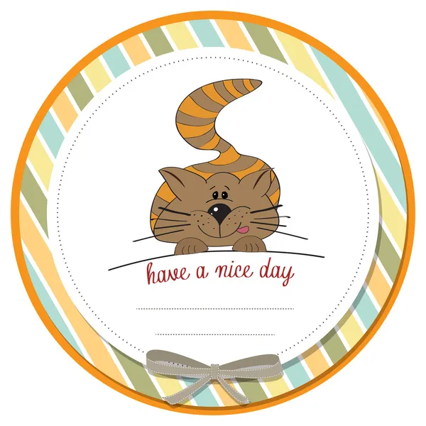 Cute kitty — Stockvector