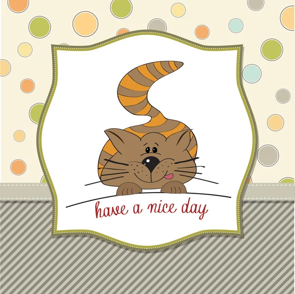 Cute kitty — Stockvector