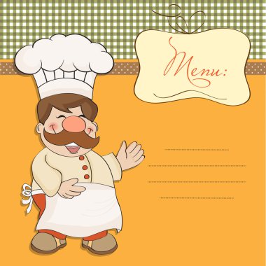 Şef ve menü