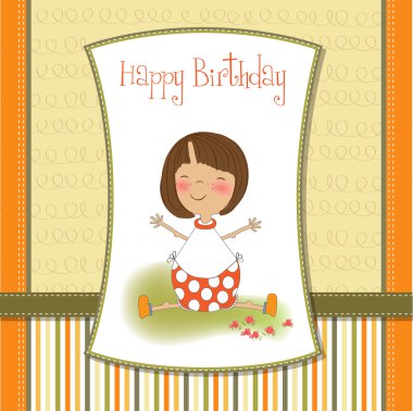 doğum günü tebrik kartı