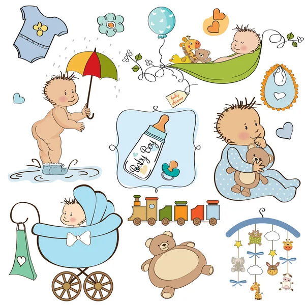 Baby shower — Stock Vector