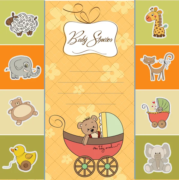 Baby shower — Stock Vector