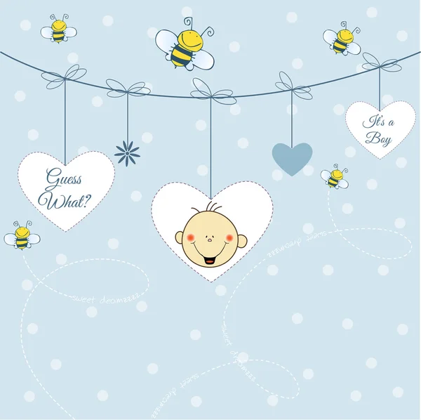 Baby shower — Stock Vector