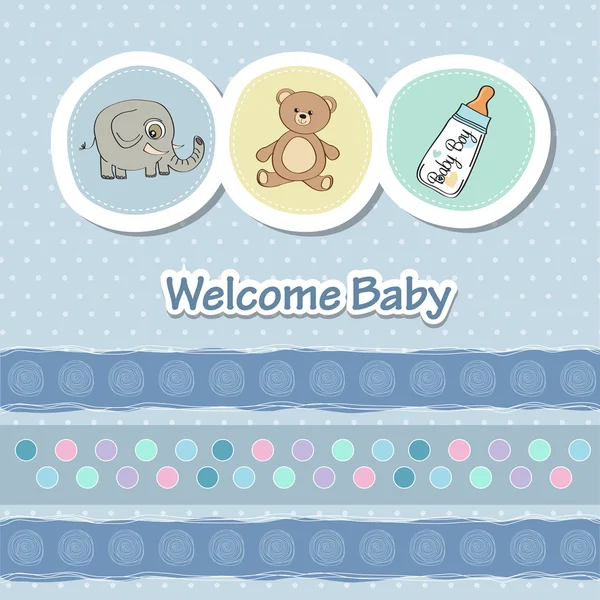 Baby shower — Stock Vector