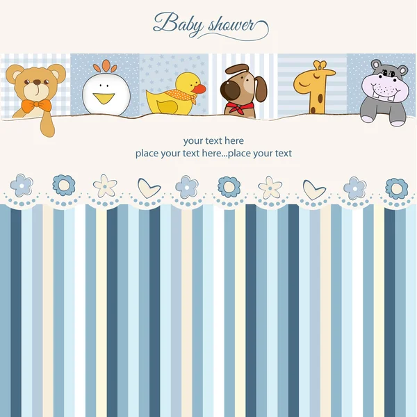 Baby shower — Stock Vector