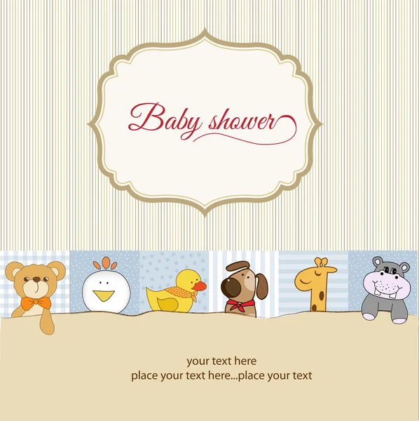 Baby shower — Stock Vector