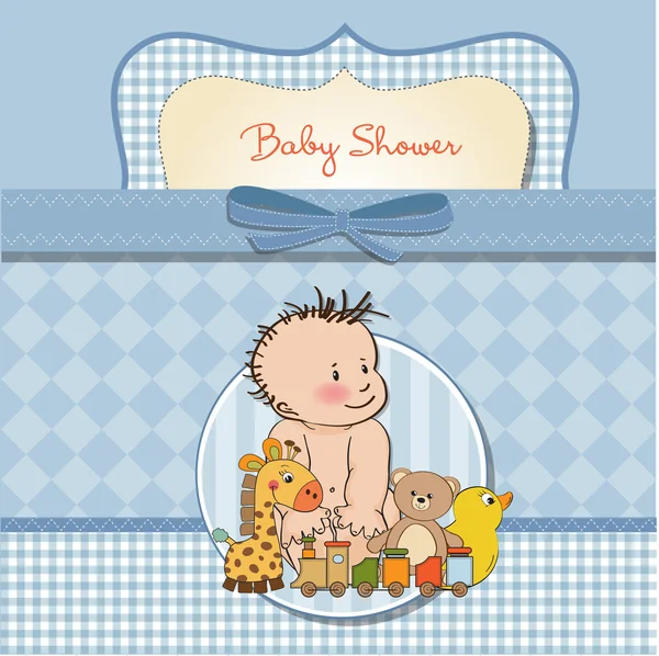 Baby dusch — Stock vektor