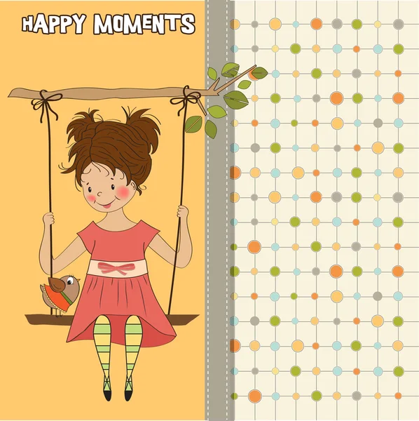 Momentos felices — Vector de stock