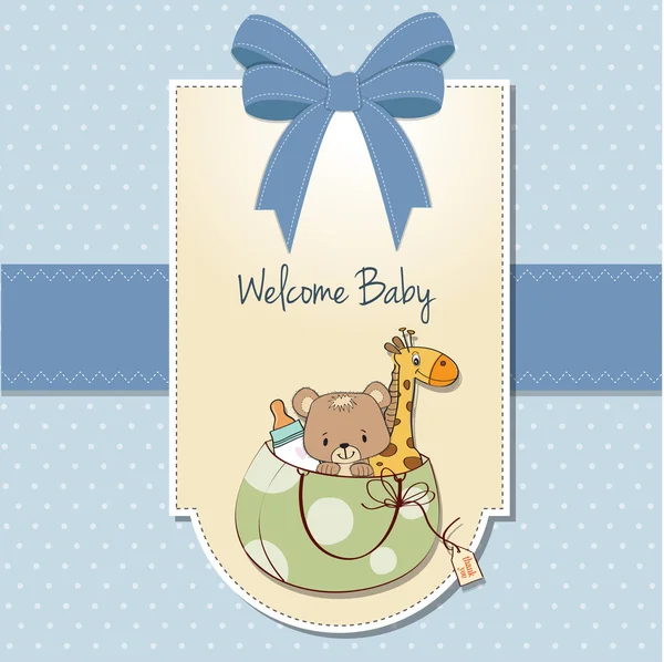 Baby shower — Stock Vector