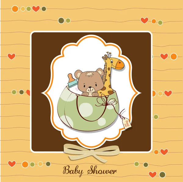 Baby shower — Stock Vector