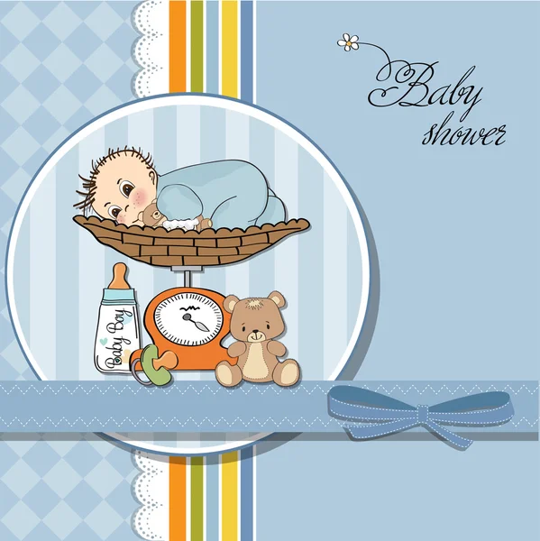 Babydusche — Stockvektor