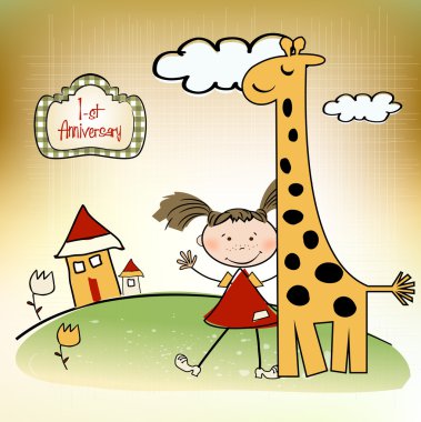 ilk doğum günü kartı