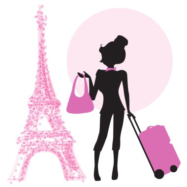 Kadın çanta Paris'te