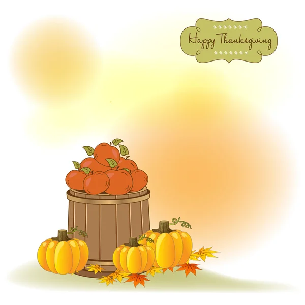 Autumn background — Stock Vector