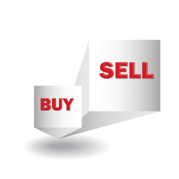 Compra e venda — Vetor de Stock