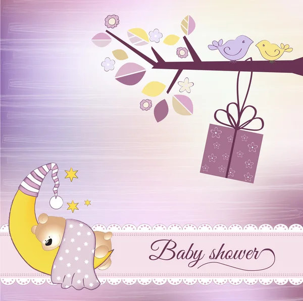 Baby shower announcement — Stock Vector