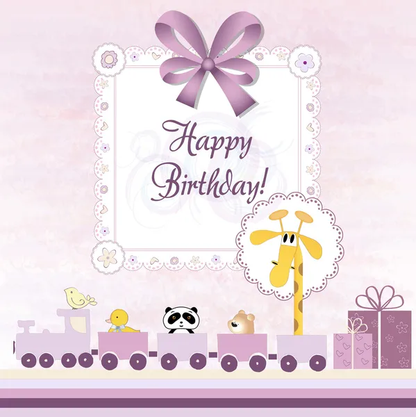 Birthday invitation — Stock Vector