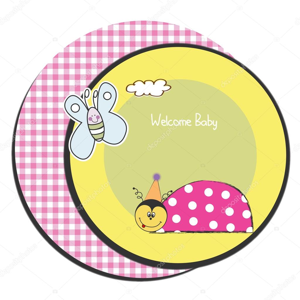 Bonne Carte D Anniversaire Avec Coccinelle Image Vectorielle Par Claudiabalasoiu C Illustration