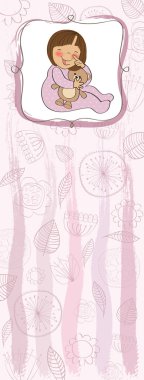 Bebek partisi kartı.