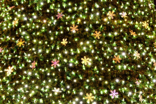 Abstrato cor luzes de Natal — Fotografia de Stock
