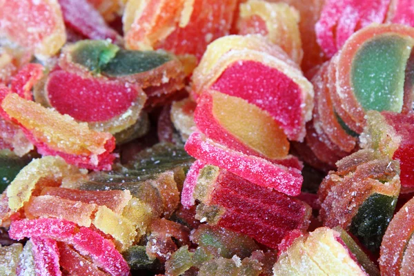 Sweet soft candies background — Stock Photo, Image