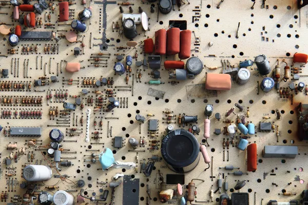Elektronikus carbage, újrahasznosítás — Stock Fotó