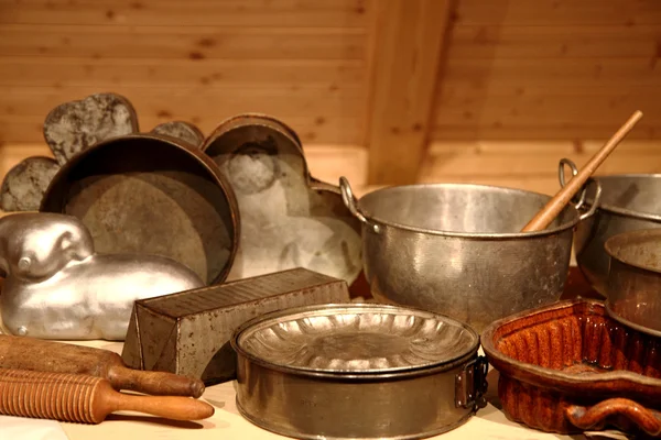 Keuken levert achtergrond — Stockfoto