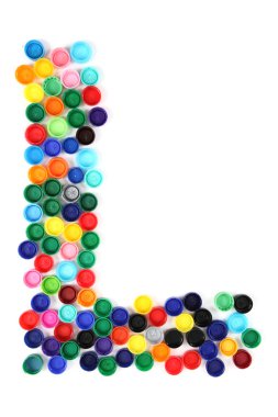 plastik alfabesinden l harfi