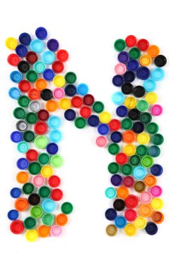 plastik alfabesinden n harfi