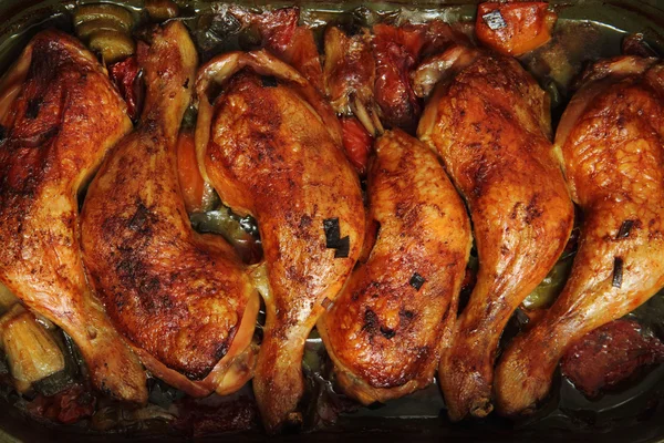 Gambe di pollo alla griglia — Foto Stock