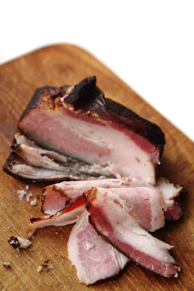 Home made smoked meat — Stock Photo, Image