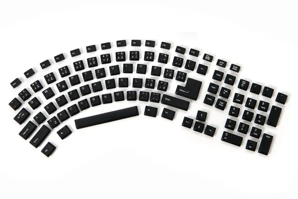 Ergonomische Tastatur — Stockfoto