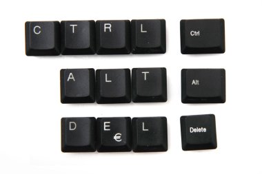 keyboar tuşları CTRL alt silmek