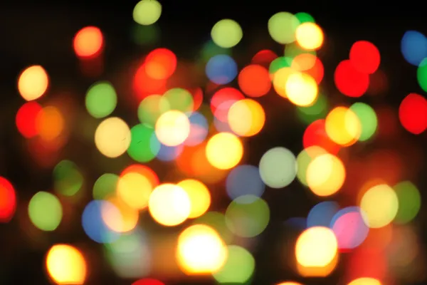 Astratto sfondo di Natale (luci di colore ) — Foto Stock