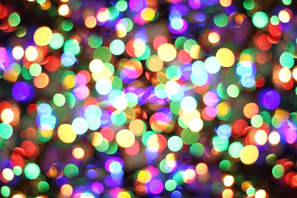 Sfondo astratto da luci di Natale — Foto Stock