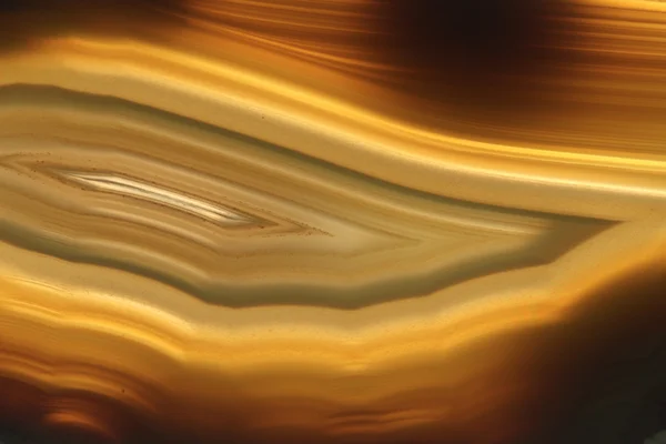 Brown agate gem background (macro, detail) — Stock Photo, Image