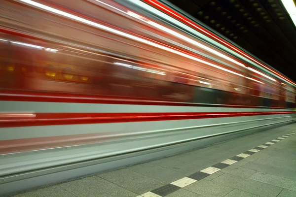 U-Bahn-Station von Prag — Stockfoto