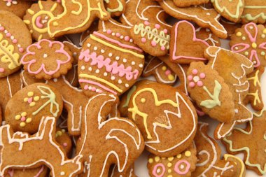 Paskalya gingerbread çerezleri - çek geleneği