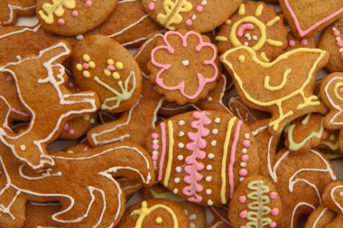 Paskalya gingerbread çerezleri - çek geleneği