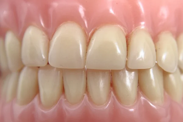 Hintergrund der Zahnprothese — Stockfoto