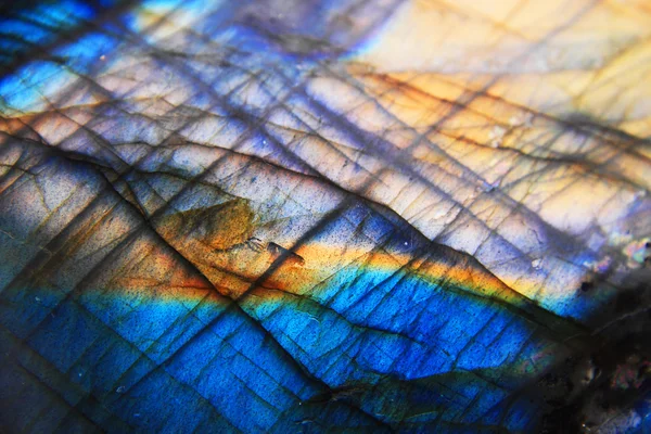 Labradorite mineral background — Stock Photo, Image