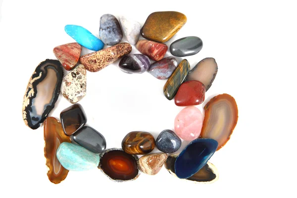 Kamienie kolor naturalny — Zdjęcie stockowe