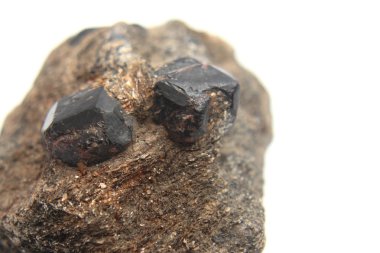 natural hesonite (garnet mineral) clipart