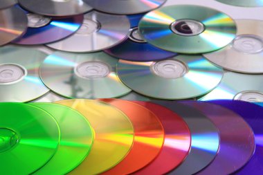 CD ve dvd veri arka plan