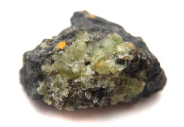 natural olivine mineral  clipart