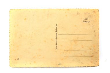 eski boş kartpostal 
