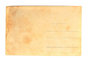 eski boş kartpostal 