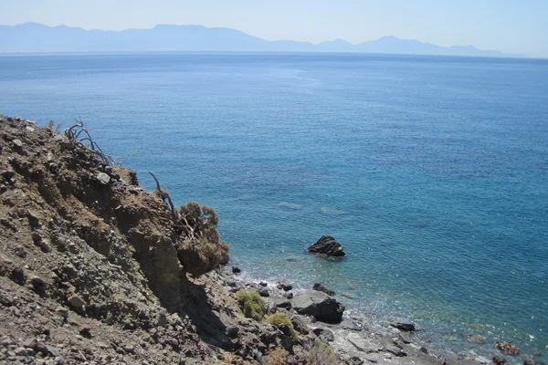 Греция море (вид с острова Кос ) — стоковое фото
